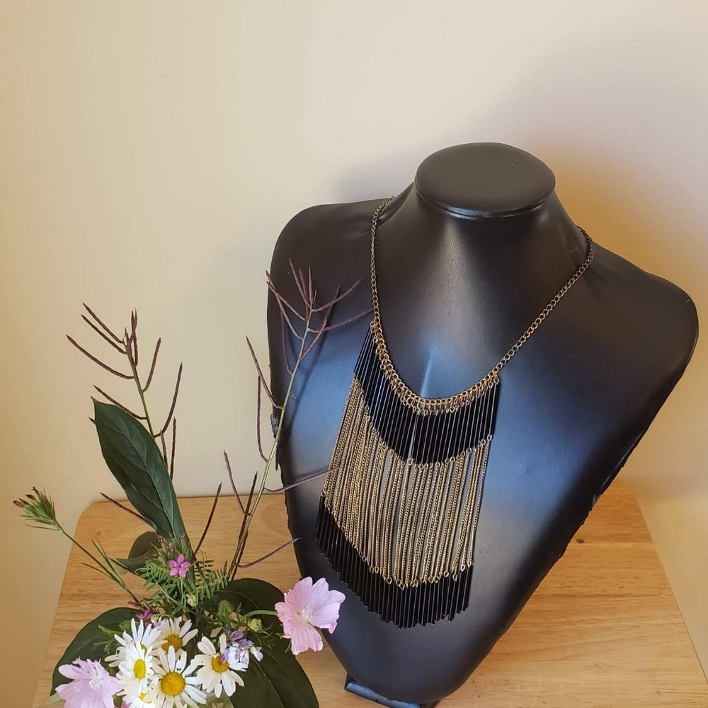 Beaded Statement Necklace